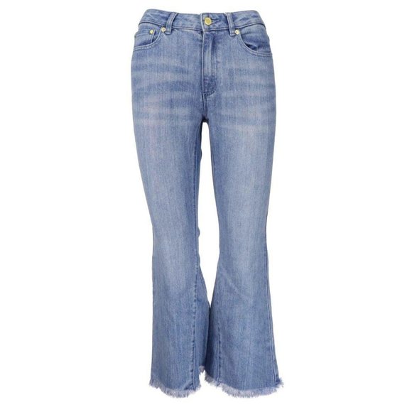 MICHAEL KORS BLUE JEANS BELL BOTTOMS FLARE - Picture 1 of 5